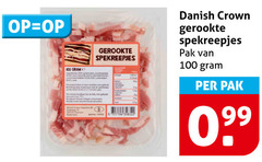  99 100 gerookte spekreepjes danish crown pak 