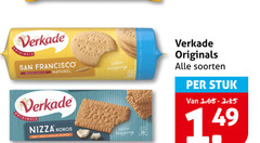  verkade biscuit original san francisco naturel nizza kokos laagje suiker originals soorten stuk 