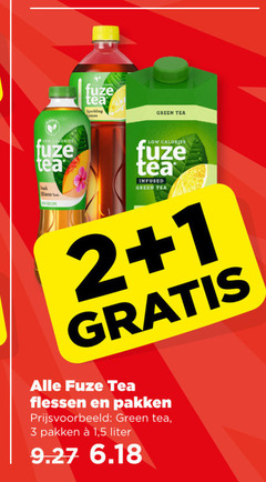  fuze tea ice 1 2 3 calories teach sparkling green infused flessen pakken 5 liter 