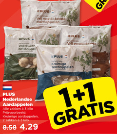  aardappelen 1 2 3 nederlandse vastkokend aardappel koken bakken salades 1.3kg vrij vastkokende kruimige vonken poffen zakken kilo 