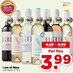  7 18 25 wijn supermarkt nederland jaar legitimatie alcohol nix18 joy am merlot and full with velvety forest food friendly summer pinot grigio blus njoy flessen la sauvignon dry hints tropical fruits happiness mam red cherry flavours fles 3.99 