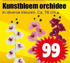  99 kunstbloem orchidee kleuren ca. cm 