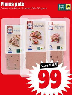  99 150 pluma cranberry peper pak beter leven peperpate 