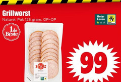  99 160 grillworst naturel pak beter leven 