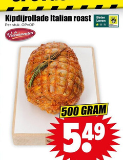  kiprollade 500 kipdijrollade italian roast beer stuk vleeschmeesters leven 
