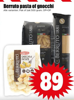  5 500 1881 pasta gnocchi pak zak le spaghetti selezione tradizionale method and collezione metodo traditional 