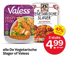  de vegetarische slager vegetarisch 2 valess crispy sticks rul gehackt stuks 