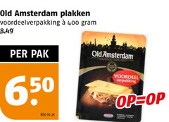  old amsterdam kaasplakken 400 650 pak kilo voordeel 