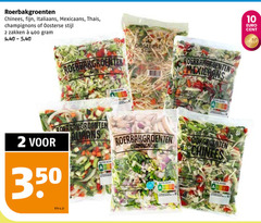  groentenpakket 2 10 350 400 roerbakgroenten chinees fijn italiaans mexicaans thais champignons oosterse stijl zakken fun stil soon score wokgroenten www kilo cent 