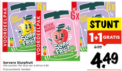  1 100 banaan 6x fruit slurpfruit actieve aardbei soorten stuk toevoegingen band 