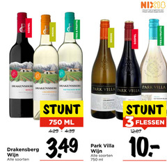  witte wijn rode 3 18 25 750 soepel droog jaar legitimatie alcohol fris fruitig drakensberg sauvignon soorten ml park villa chardonnay flessen 