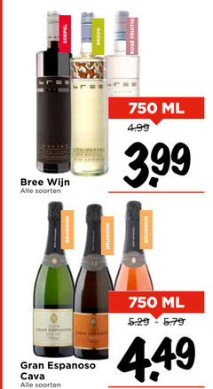  witte wijn rose rode 750 1006 soepel soorten bruisend rosee fruitig ml 3.99 espanoso cava 