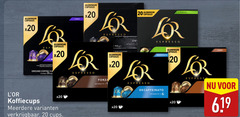  douwe egberts l or koffiecups 16 20 aluminium capsules compatible with las co ground coffee lungo espresso forza intensity ge sony meerdere cups 