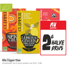  clipper thee 2 20 natural fair delicio clippe black pepe plas organic lemon ginger infusion free bags new smooth fresh fairtrade halve stuks varieeren 