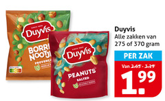  duyvis borrelnootjes 1806 since born noot peanuts salted zakken zak 