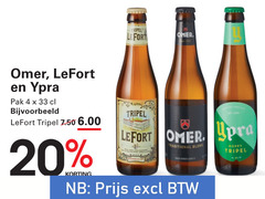  omer lefort speciaalbieren 4 20 33 le fort pak tripel traditional blond happy 