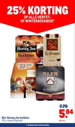  hertog jan la chouffe alfa trappe bokbier 2 3 4 7 25 100 1870 herfst trappist bockbier bier nieuwe oogst favoriet begin volmondig donker vleugje karamelsmaak weer biere belge belgisch trappen 330ml brasserie herfstbok bronwater trouw onszelf m.u.v fusten giftsets groothandel 5 