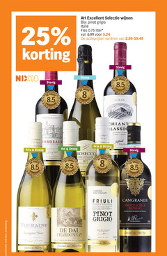  rode wijn witte rose 8 25 combinatie aanbieding nix18 stevig excellent wijnen pinot grigio fles liter varieeren droog grand vin bordeaux fris game philippe nds classic prosecco vino spumante origine brut longo all val grandi vini friuli valpolicella ripasso denominazione michele peroni touraine sauvignon blanc need soup albert chardonnay wine valley zuid messing winemaker 