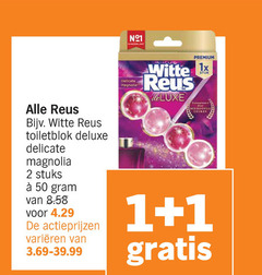  witte reus wasmiddel toiletblok 1 2 50 delicate magnolia stuks varieeren premium geuren 