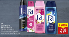  2 8 100 400 fa douchegel deodorant meerdere ml stuk men sport vitalizing scent bodyspray without aluminium sa pink passion like parfum floral protects protection anti recycled bottle body with micro oil feel jasmine gentle to skin naturally ingredients shower gel experience active green citrus 