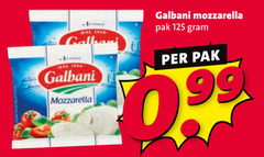  99 galbani mozzarella pak 