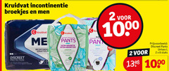  2 8 1000 kruidvat incontinentie broekjes men discreet protection lat medium eur fuites moyen serviettes pants unisex absorptie absorption large 8x pro des l stuks 