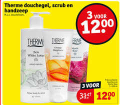  3 200 therme douchegel scrub handzeep douchefoam orange happiness mystic rose zen white lotus shower satin hand wash celebrate each day time to bloom douchescrub ml relax body mind 