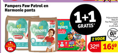  1 2 6 25 100 pampers paw patrol harmonie pants free by nappy baby dry maat stuks des nuit ultra verzending sans fuites parfum lotion wider large limited edition luier 