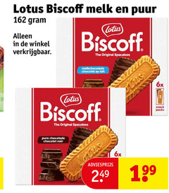  lotus biscuit 2 biscoff melk puur original speculoos melkchocolade chocolat lait chocolade noir 6x snack 