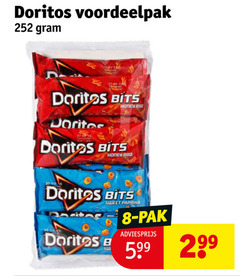  doritos zoutjes 8 500 bits honey bbq sweet paprika b pak 