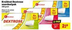  druivensuiker 6 kruidvat dextrose 6x pack glucose fondant lemon original pak 