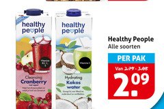  healthy people vitamine cleansing cranberry appel afweersysteem huid binnenuit hydrating kokos water draagt ondersteunt vochtbalans soorten pak 