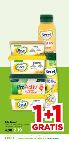  1 2 3 50 100 250 becel hart romig natuurlijke rijk omega jus omega3 original plantaardig vegetal pro-activ verlaagt bon pour le coeur actieve planten cholesterol wetenschappelijk wijze bewezen 3x olijfolie que combinatie plus.nl 