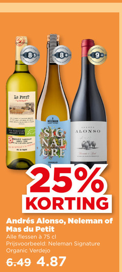  rode wijn rose witte 25 8 le petit organic wine nat andres alonso du flessen signature 