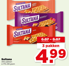  3 sultana pakken knapperige biscuit kaneel canelle fruitbiscuit bosvruchten fruits des bois naturel vezels source 