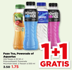  1 2 500 power mountain blast sports drink bold body mind lemon daily hydration with mineral salts min iced tea black peach hibiscus fuze aquarius flessen ml 
