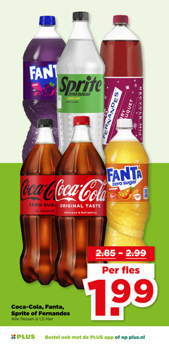  fant cassis sprite heat zero sugar lemon lime natural flavours fernandes suriname lemonade recycle min fanta orange coca cola original taste irresistible calories refreshing flessen 1 5 liter fles plus.nl 
