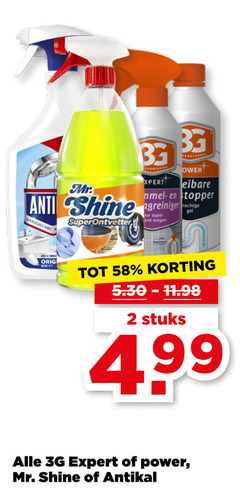  2 expert anti shine ge calcaire super voegen sel orig stuks 4 99 3g power mr. antikal 