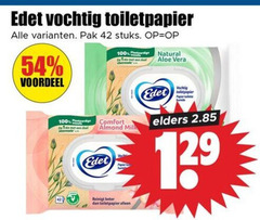  42 100 edet vochtig toiletpapier pak stuks voordeel deel paige comfort almond milk natural aloe vera reinigt beter papier toilette elders 