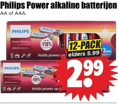 12 13 109 118 philips power alkaline batterijen aa of aaa . aaax12 micro aax12 lev up to   more - pack holds elders 5.99 t 12aaa aue par 29    