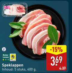  5 400 beter leven dieren bescherming speklappen inhoud stuks 