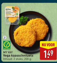  vegetarisch 2 3 200 my kaasschnitzel escalope fromage crunchy and cheesy nation vega kaasschnitzels inhoud stuks 