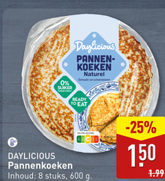  pannenkoeken 8 150 600 suiker pannen koeken naturel gemaakt scharreleieren ready to nutri score ge inhoud stuks 