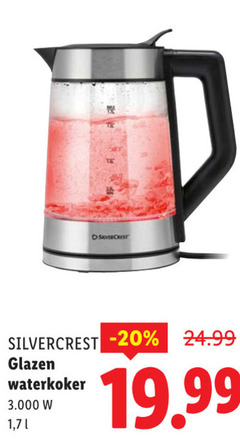 silvercrest waterkoker glazen 1 