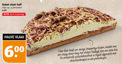  vlaai 5 dubai ca. personen start maandag halve 00 6 knapperige bodem crispy choco laag stukjes bite smaakvolle royaal afgewerkt 