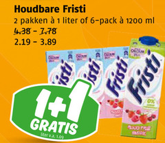  fristi drinkyoghurt 1 2 6 houdbare pakken liter pack ml v.a. mojo fruit 