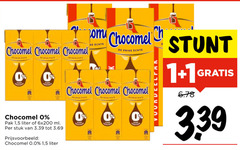 chocomel chocolademelk 1 ge enige pak 5 liter ml stuk 0.0 3 