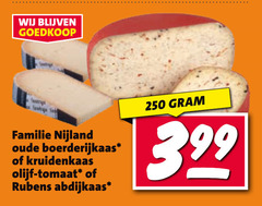  kruidenkaas 250 familie nijland oude boerderijkaas olijf tomaat rubens abdijkaas 