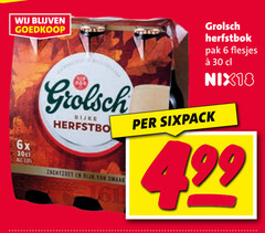  grolsch bokbier 6 30 6x rijke zachtzoet rijk herfstbok pak nix18 