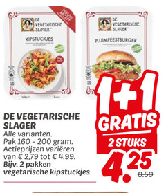  de vegetarische slager vegetarisch 1 2 160 200 be kipstuckjes pak varieeren pakken stuks 